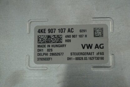 Driver Assist Lane Change Computer Control Module 4KE907107 Audi A8l Quattro 19 - Image 2