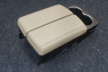 Front Center Console Armrest Lid Tan OEM 1024241-00-A Tesla Model S 12-16 *Note - Image 5