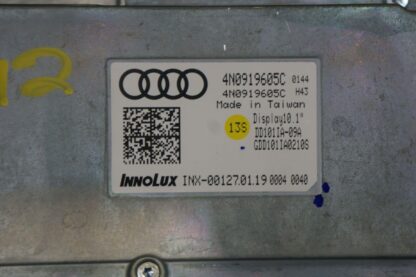 Dash Radio Info Navigation Display Monitor OEM 4N0919605 Audi A8l Quattro 19-24 - Image 3