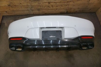 Rear Bumper Cover Assembly White A2328804201 Mercedes SL63 AMG R232 22-24 *Note