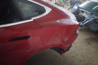 Rear Left Driver Side Quarter Panel Body Structural Metal Cut Tesla Model S 2015