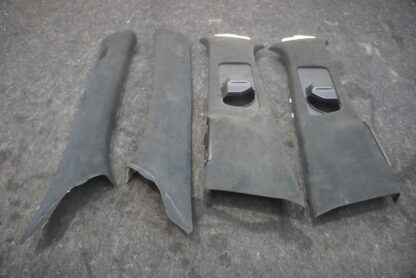 Set 4 A B Pillar Cover Trim Panel Black Suede 1666904325 Mercedes GLE63 W166 18