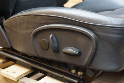 Set Front Rear Left Right Leather Seat Black Porsche 911 Turbo 996 1999-04 *Note - Image 6