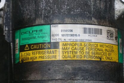 AC Air Conditioning Compressor OEM 01141206 Maserati GranTurismo S M145 2007-19 - Image 7