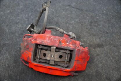 Front Right Brake Caliper Red Brembo OEM Tesla Model S 2015