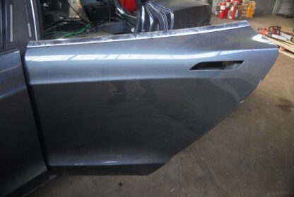 Rear Left Door Shell Midnight Silver OEM Tesla Model S 2015