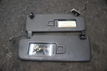 Set 2 Driver Passenger Sun Visor Shade Mirror 95B857551AS Porsche Macan 2019 - Image 2