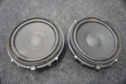 Set 2 Front Radio Audio Sound Speaker Mid Woofer 1004833-03-A Tesla Model X 2016