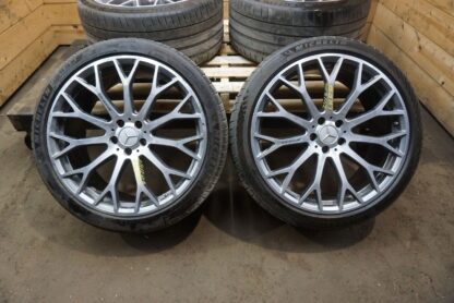 Set 21x9.5 21x11 11 Spoke 5 Lug Wheel A2324012700 Mercedes SL63 AMG 2022 *Note - Image 2