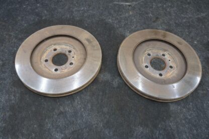 Set Of 2 Rear Left Right Disc Brake Rotor OEM 4M0615301 Audi A8l Quattro 2019-24 - Image 8