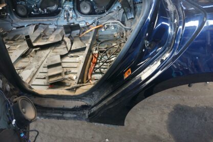 Rear Left Quarter Panel Structural Metal Body Cut Tesla Model S 2014 - Image 3