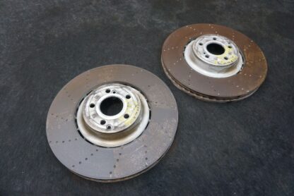 Set 2 Front Left & Right Disc Brake Rotor A2144210000 Mercedes SL63 AMG 2022-24 - Image 2