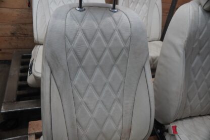 Set Front Rear Seat Console Assembly Leather Heated OEM Bentley Flying Spur 2014 - Image 5