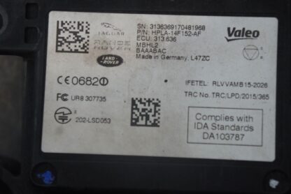 Rear Left Blind Spot Radar Sensor Lane Assist Module LR086437 Range Rover L405 - Image 4