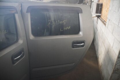 Rear Left Door Assembly Pewter Metallic 10396625 OEM Hummer H2 2003-09