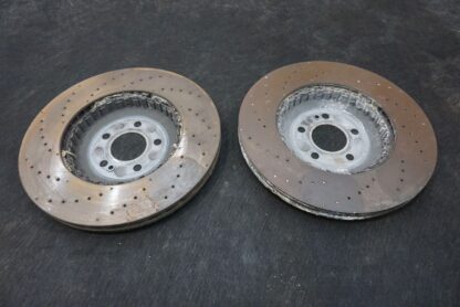 Set 2 Rear Left & Right Disk Brake Rotor A2234233400 Mercedes S580 W223 2021-24 - Image 4