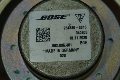 Front Bose Sound System Subwoofer OEM 992035481 Porsche 911 Turbo S 992 2020-24 - Image 7