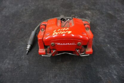 Rear Left Side Brake Caliper Red OEM 670039767 Maserati Ghibli M157 2017+