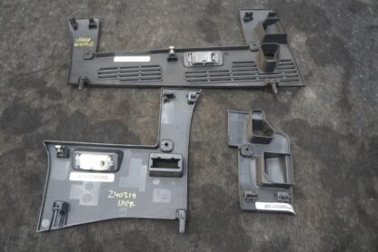 Set Front Dash Lower Footwell Trim Cover Panel Vent PT00000826 Rivian R1S 2023 - Image 2