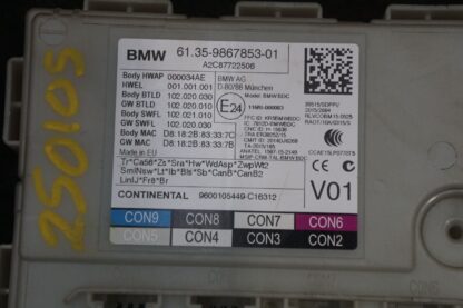 Body Domain Computer Control Module BDC OEM 9867853 Bmw 7 Series 750i G12 2017 - Image 2