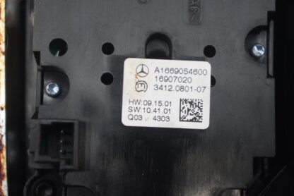 Center Console Radio Control Switch Trim Panel 1669002909 Mercedes GL63 X166 15 - Image 4
