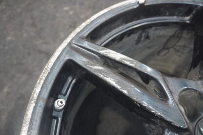 Rear 20X11" Inch Black 5 Spoke Wheel Rim 84785087 Chevrolet Corvette C8 *Note* - Image 2
