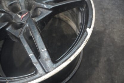 Rear 20X11" Inch Black 5 Spoke Wheel Rim 84785087 Chevrolet Corvette C8 *Note* - Image 4