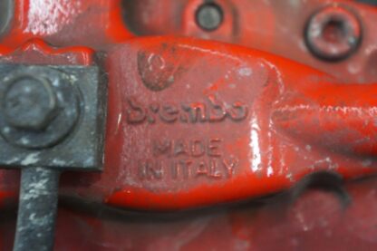 Rear Right Brake Caliper Red Brembo OEM 1078542-01-B Tesla Model S 2012-2020 - Image 2