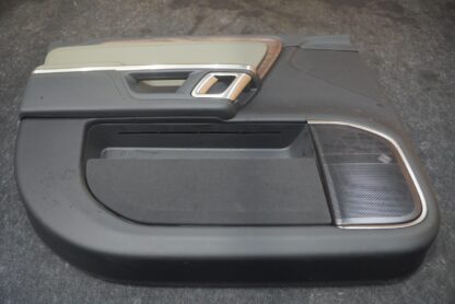 Front Left Driver Interior Door Trim Panel Forest Edge Green OEM Rivian R1S 2023 - Image 3