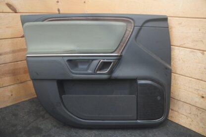 Front Left Driver Interior Door Trim Panel Forest Edge Green OEM Rivian R1S 2023