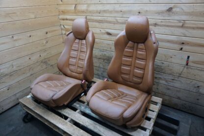 Set 2 Left & Right Front Leather Seats OEM Ferrari California 2014 *Note - Image 2