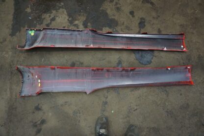 Set 2 Left & Right Side Skirt Molding Red OEM 10378334 Chevrolet SSR 03-06 *Note - Image 8