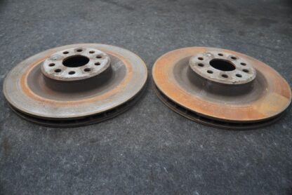 Set 2 Rear Left Right Disc Brake Rotor OEM Tesla Model X 2016-20 - Image 2