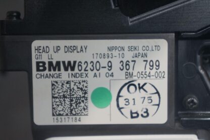 Dash Heads Up Display Projector HUD 62309367799 OEM BMW 750i 740 760 G11 2016-20 - Image 5