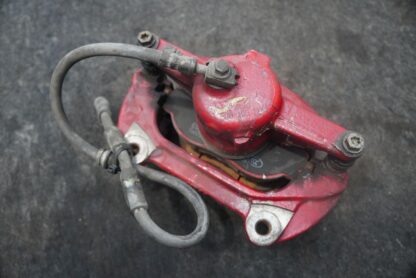 Front Left Driver Side Brake Caliper & Bracket Red 8V0615123F Audi S3 2016-20 - Image 2